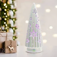 90th Anniversary Collection Snowflake 16" LED Kaleidoscope Tree