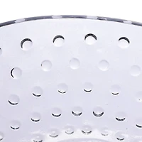 Hello Honey® 8.25" Clear Hobnail Low Round Glass Bowl