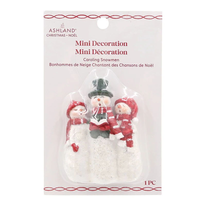 Mini Caroling Snowmen Decoration by Ashland®