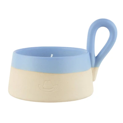 10oz. 3-Wick Scented Ceramic Candle with Handle by Ashland