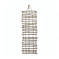 Hello Honey® Handmade Wood & Jute Wall Trellis