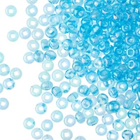 12 Pack: John Bead Silver Lined Czech Glass Seed Beads, 6/0