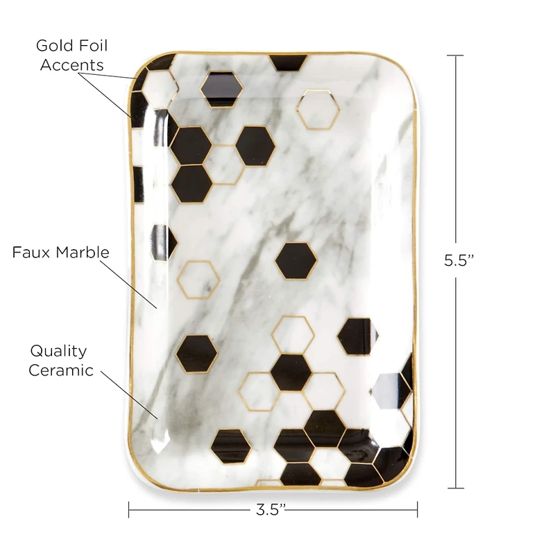 Kate Aspen® Marble Trinket Dish