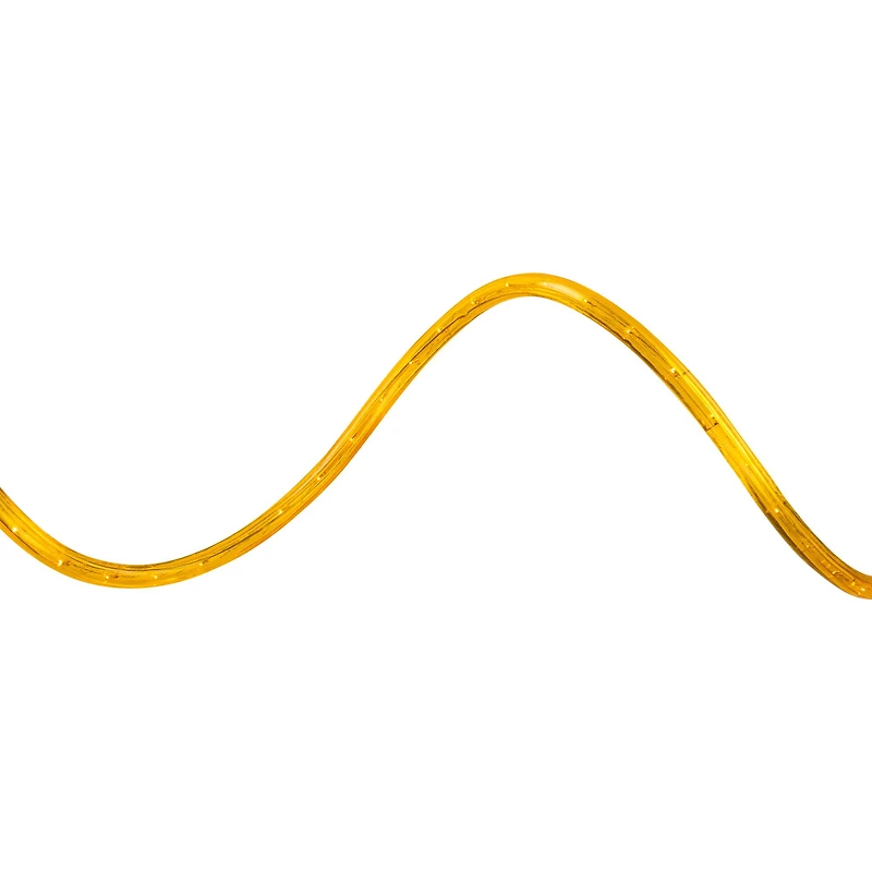 Gold Incandescent Outdoor Christmas Rope Lights - 18 ft