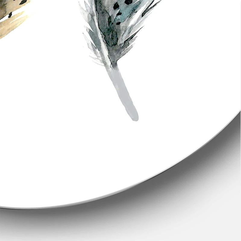 Designart - Colourful Boho Feathers V