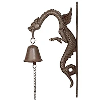 Design Toscano Florentine Dragon Gothic Iron Doorbell
