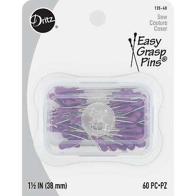 Dritz® 1.5" Easy Grasp Pins, 60ct.
