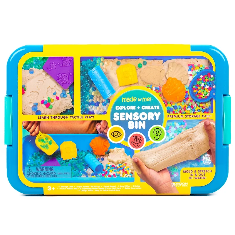 Horizon Made by Me Sea Life Sand Castle Sensory Bin