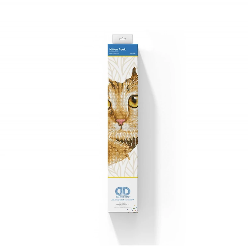 Diamond Dotz® Intermediate Kitten Peek Diamond Facet Art Kit