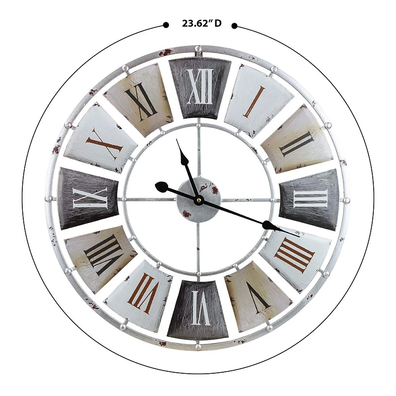 Sorbus® 24" Metal Wall Clock