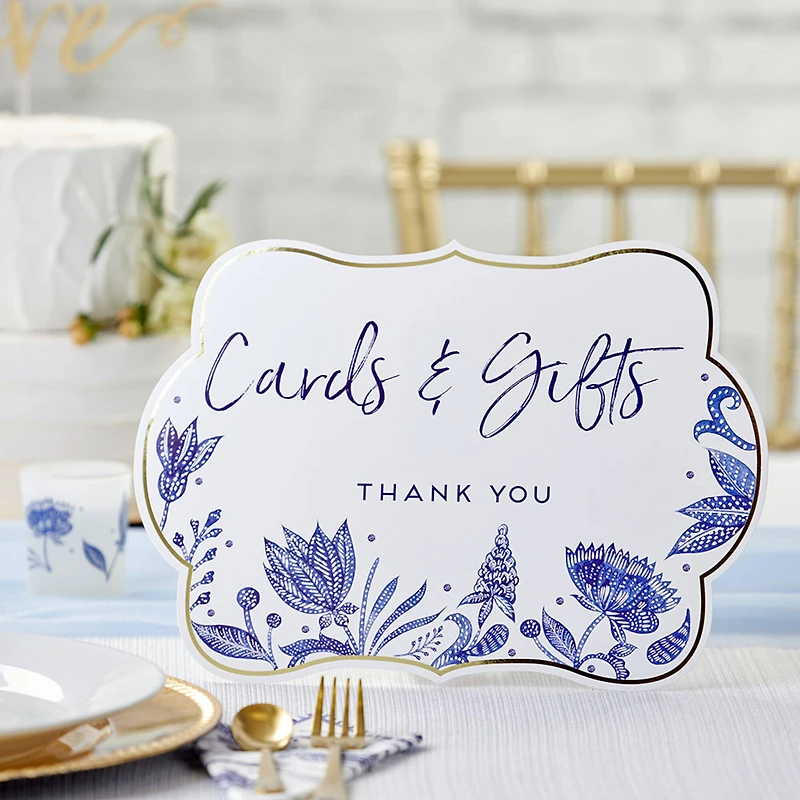 Kate Aspen® Blue Willow Décor Sign Kit