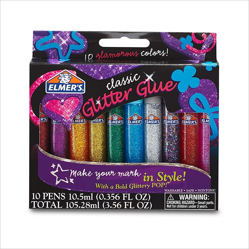 Elmer's® Washable Glitter Glue Pen Set