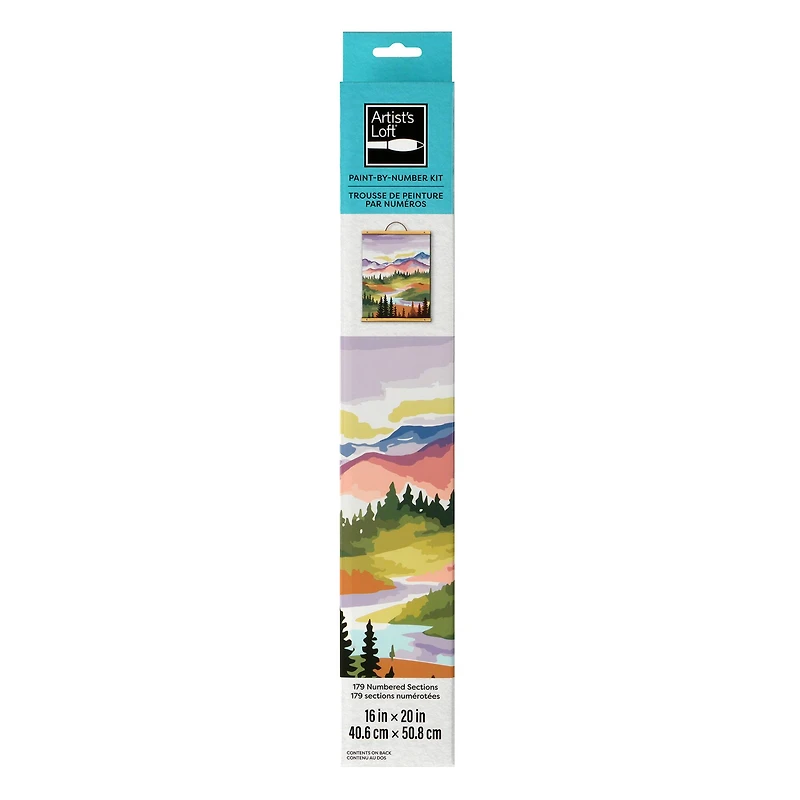16" x 20" Mountain Paint-by-Number Kit by Artist's Loft®