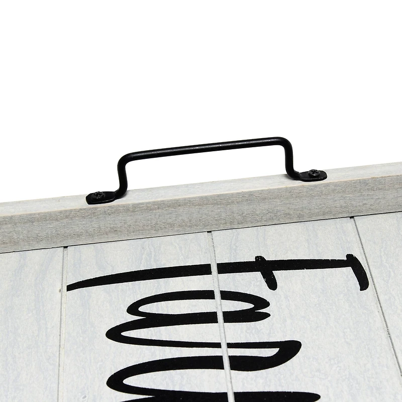 Elegant Designs™ 15.5" Farm Fresh Serving Tray with Handles