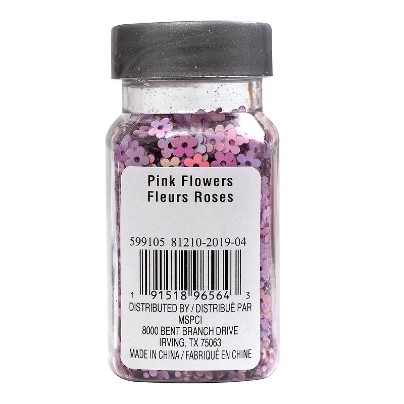 Iridescent Pink Flowers Specialty Glitter by Recollections™
