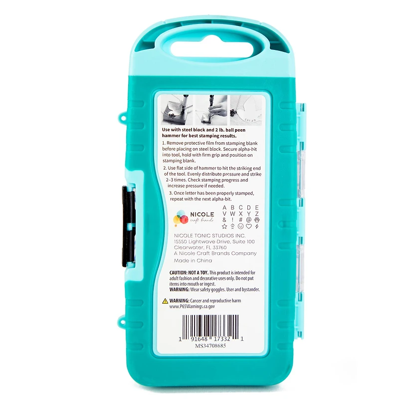 CousinDIY Stamp & Go Tools Stamping Tool Set with Blanks