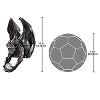 Design Toscano Clutch, Keeper of the Mystic Orb Gargoyle Sitter Statue