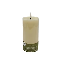 3" x 6" Flickering LED Wax Pillar Candle by Ashland