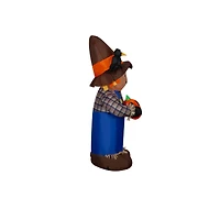 5ft. Airblown® Inflatable Scarecrow with Jack O' Lantern