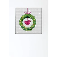 Orchidea Christmas Wreath Counted Cross Stitch Kit