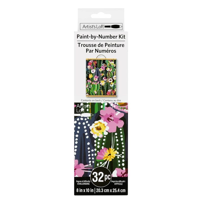 Blooming Cacti Paint-by-Number Kit by Artist's Loft®