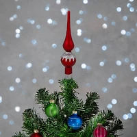20ct. Glass Christmas Décor & Tree Topper
