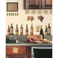 RoomMates Wine Tasting Peel & Stick Wall Decals