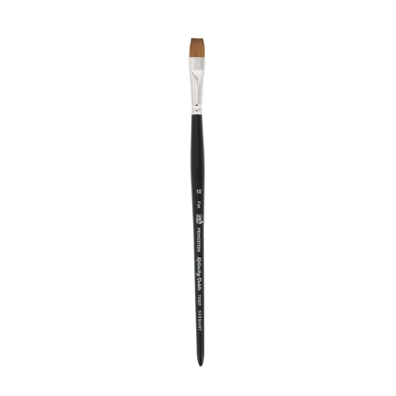 Princeton™ Siberia™ Kolinsky Sable Short Handle Flat Brush