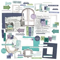 49 and Market ARToptions Viken Cardstock Ephemera Bits