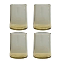Hello Honey® 10oz. Chartreuse Modern Drinking Glass Set