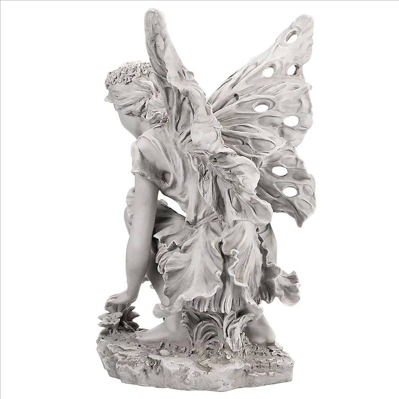 Design Toscano 17" Fiona the Flower Fairy Sculpture