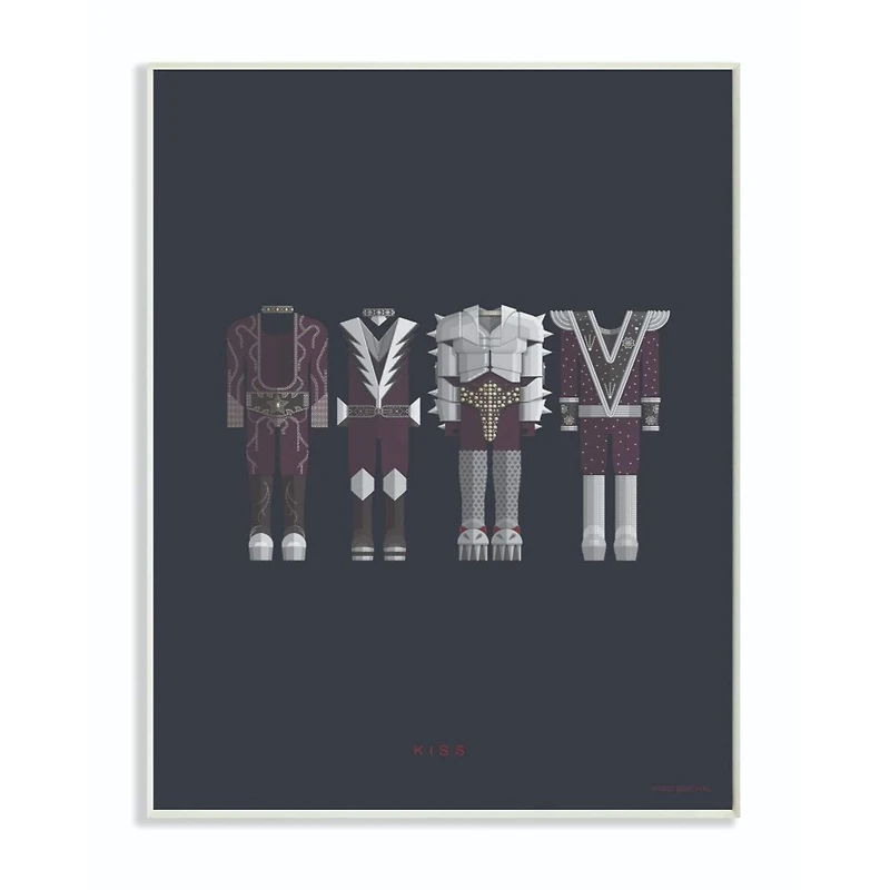 Stupell Industries Kiss Fashion Design Wall Art