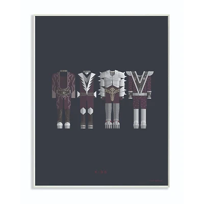Stupell Industries Kiss Fashion Design Wall Art