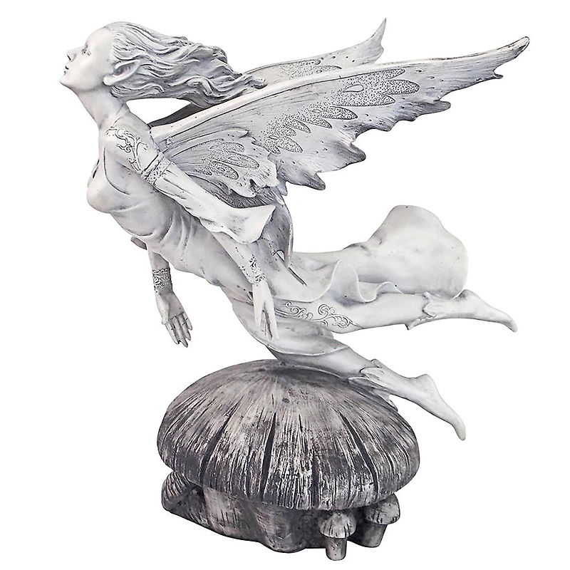 Design Toscano 11" Enchanted Flight of the Garden Fairy Statue