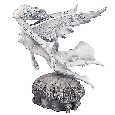 Design Toscano 11" Enchanted Flight of the Garden Fairy Statue