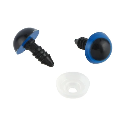 12mm Blue Craft Eyes by Loops & Threads®