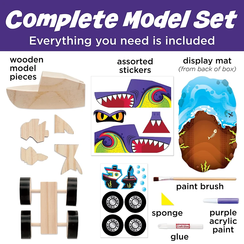 Creativity for Kids® Buildeez!™ Chomper Monster Shark Wooden Model Set