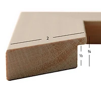 Craig Frames Basswood 200 Unfinished DIY Picture Frame