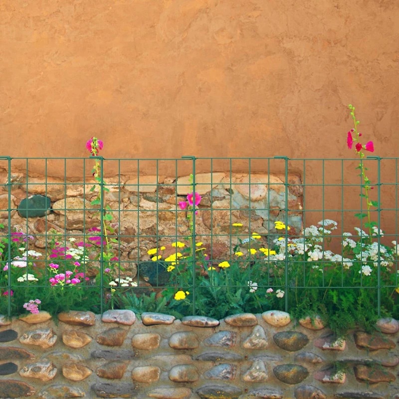 NEX™ Green Rustproof Metal Folding Fence, 35ct.