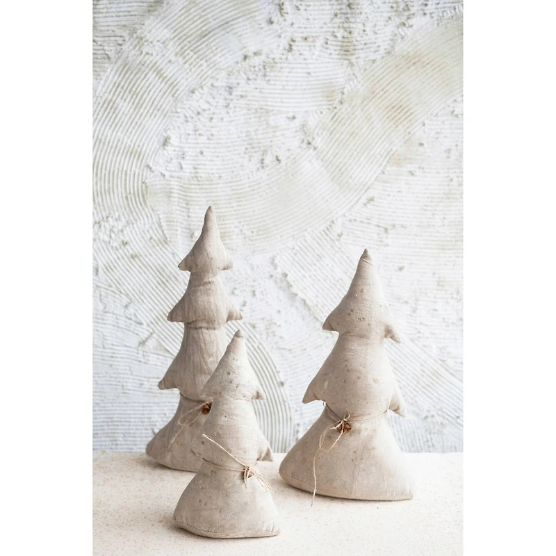Hello Honey® 18" Natural Antiqued Canvas Tree with Bells