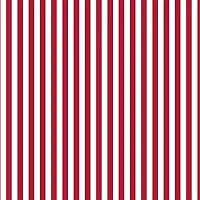 Eugene Textiles Crimson Striped Cotton Fabric
