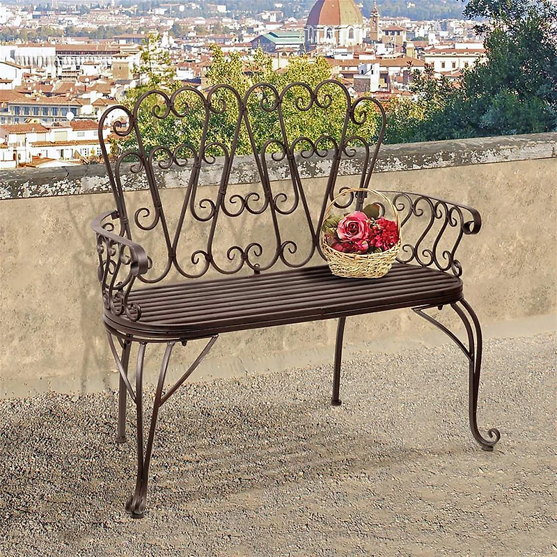 Design Toscano 36.5" French Quarter Garden Bench