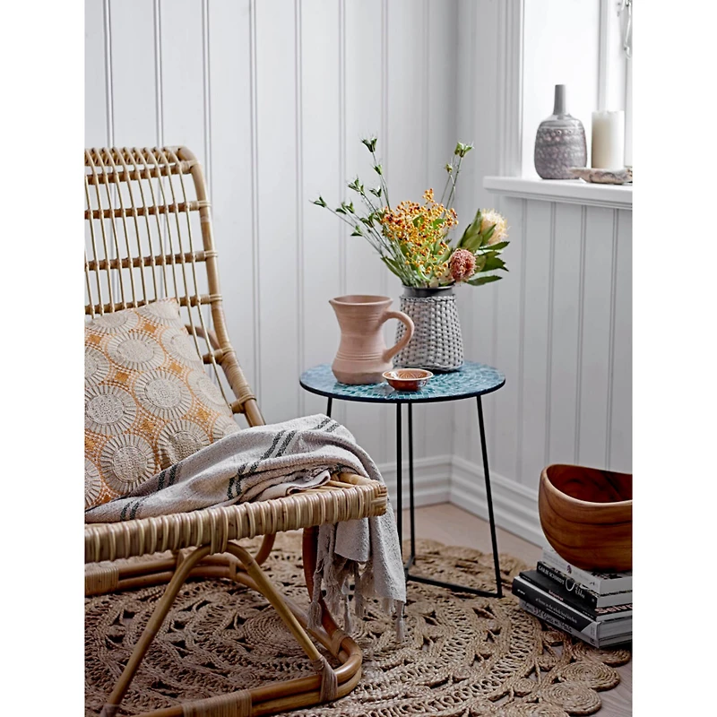 Hello Honey® Natural Boho Hand Woven Jute Rug, 48"