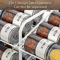 NEX™ 3-Tier Stackable Soda Can Rack Organizer