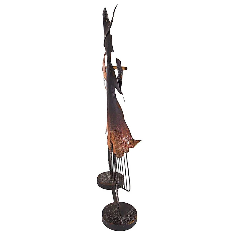 Design Toscano 2.6ft. Bewitched Blaise Metal Silhouette Witch Statue