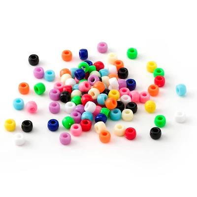 1lb. Multicolor Pony Beads by Creatology