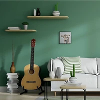 Stupell Industries Young Calf Portrait Floral Pattern Farm Animal Black Framed Wall Art