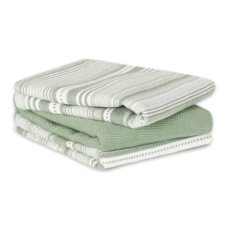 DII® Urban Stripe Dish Towels