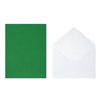 Mini Red & Green Card & Envelope Set by Recollections™