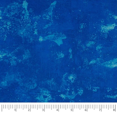 SINGER Navy Grunge Tonal Blazer Cotton Fabric